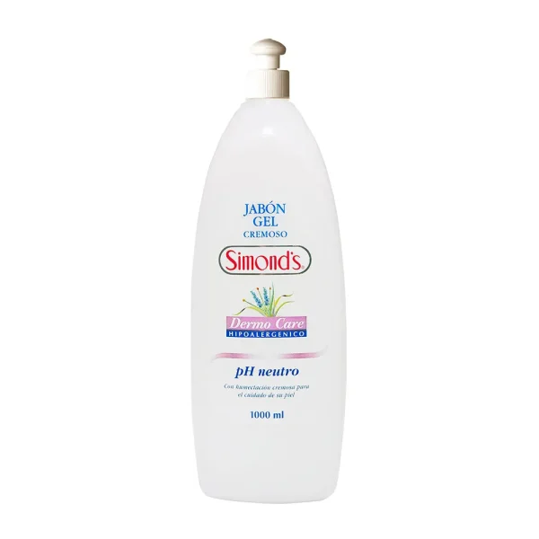 Jabón Gel Cremoso Neutro Dermo Care Simonds 1000 ml
