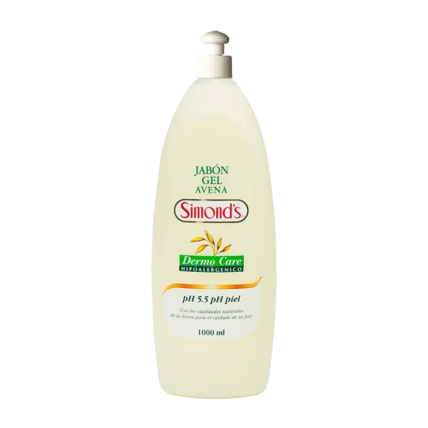 Jabón Gel Avena Dermo Care Simonds 1000 ml