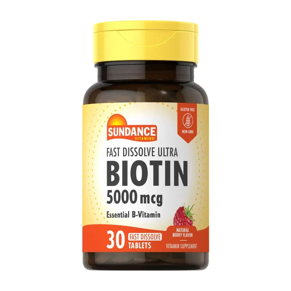 Biotina 5000 mcg Sundance 30 Tab