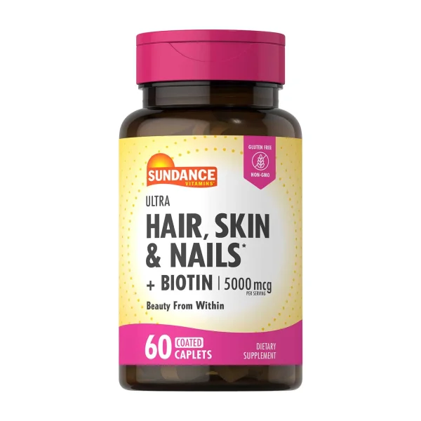 Hair, skin & nails + Biotin Sundance 60 Tab