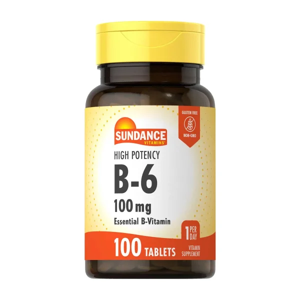 Vitamina B6 100 mg Sundance 100 Tab