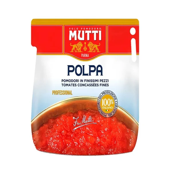 Pulpa De Tomate Mutti Polpa 5000 gr