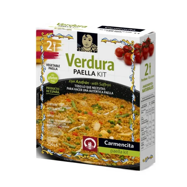 Kit Verdura Paella Estuche Carmencita 266 gr