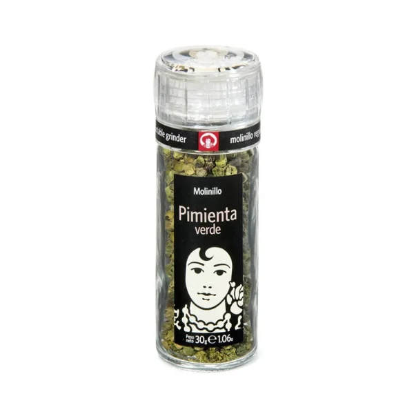 Pimienta Verde en Molinillo 30 gr