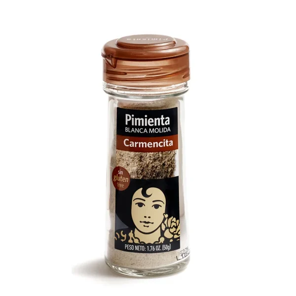 Pimienta Blanca Molida Carmencita 50 gr