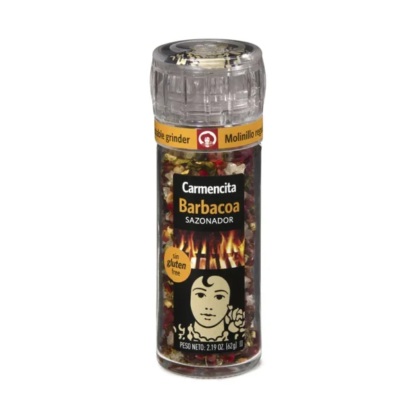 Sazonador Barbacoa en Molinillo Carmencita 62 gr