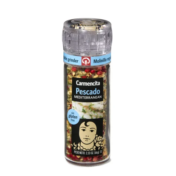 Sazonador Pescado Mediterráneo en Molinillo Carmencita 66 gr