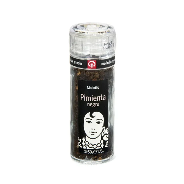 Pimienta Negra en Molinillo Carmencita 50 gr