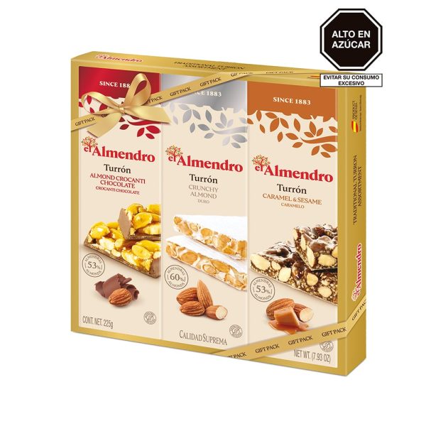 Pack de Regalo Barritas El Almendro 225 gr