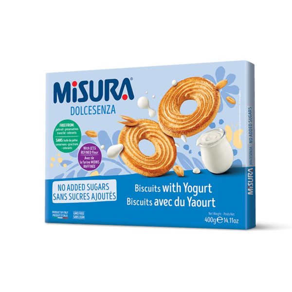 Galletas Yogurt con Avena Misura 400 gr