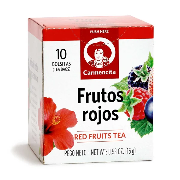Infusiones de Frutos Rojos Carmencita 10 unid