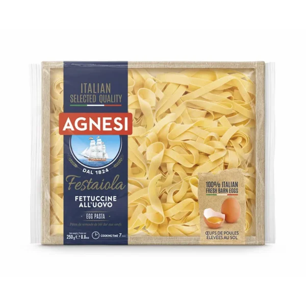 Fettuccine al Huevo Agnesi 250 gr