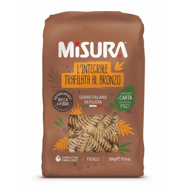 Fusilli Integral Misura 500 gr