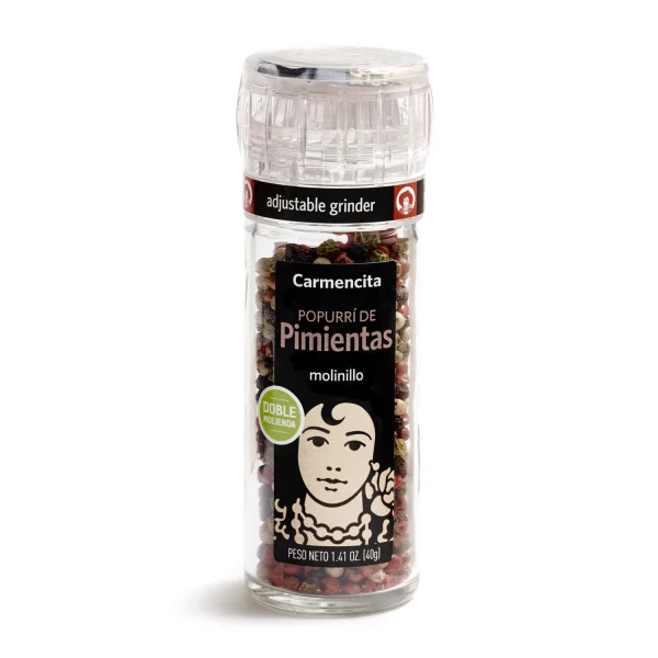 Mix 4 Pimientas en Molinillo Carmencita 40 gr