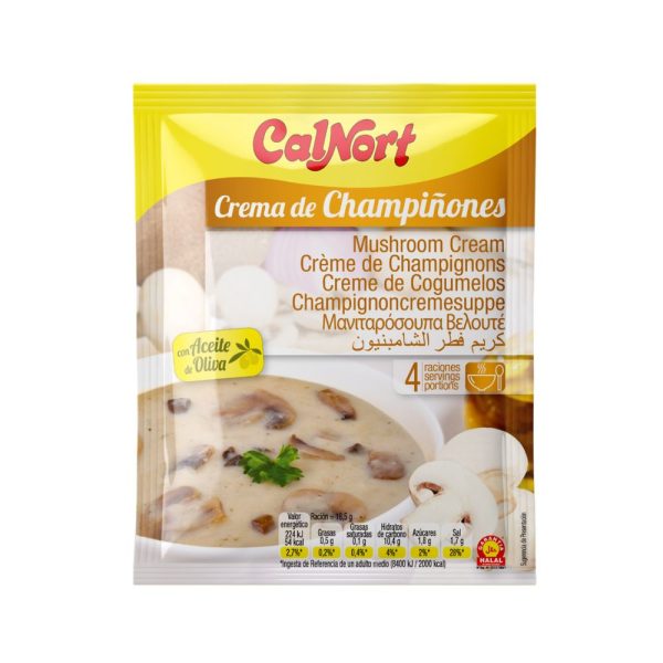 Crema de Champiñones Calnort 66 gr