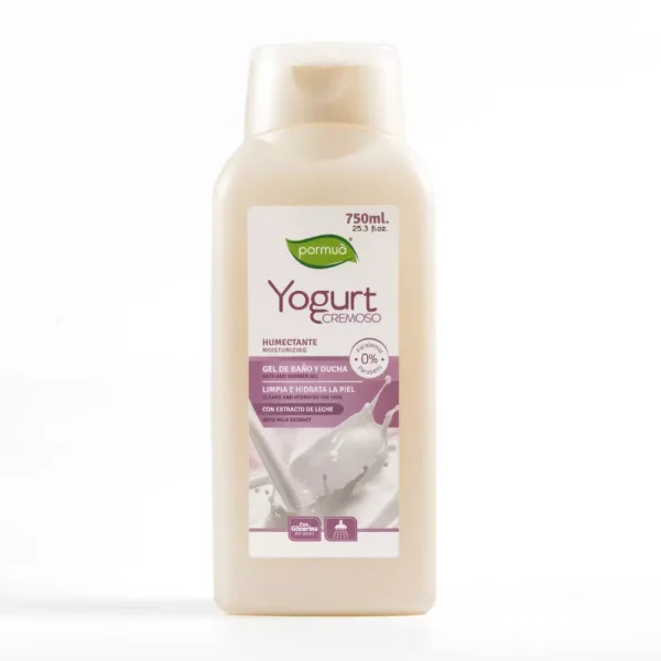 Gel de Baño y Ducha Yogurt Cremoso 750 ml Beautik Pormua