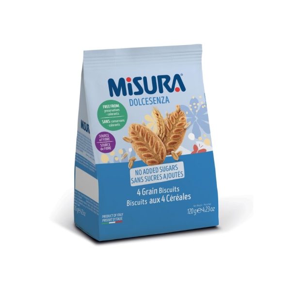 Galletas Dolcesenza 4 Grain Misura 120 gr