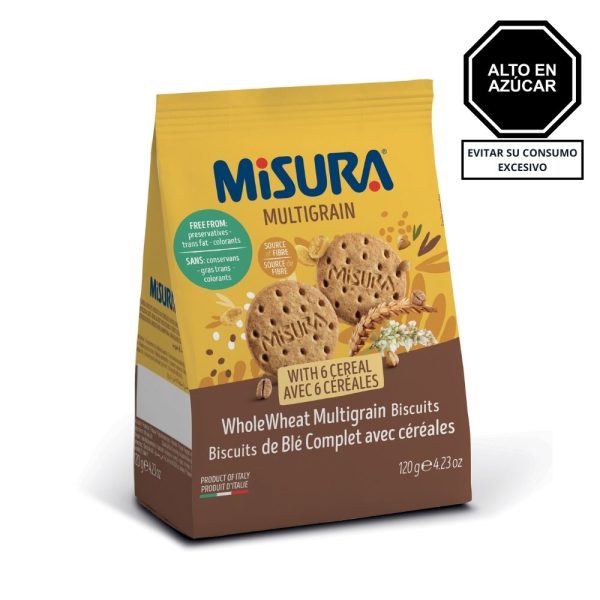Galletas Seis Cereales Misura 120 gr