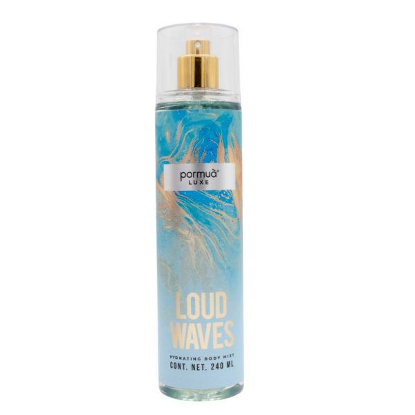 Hidratante Body Mist Loud Waves Pormua Luxe 240 ml