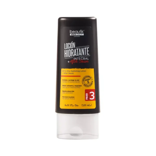 Loción Hidratante Integral + Aftershave 125 ml Beautik Men Only