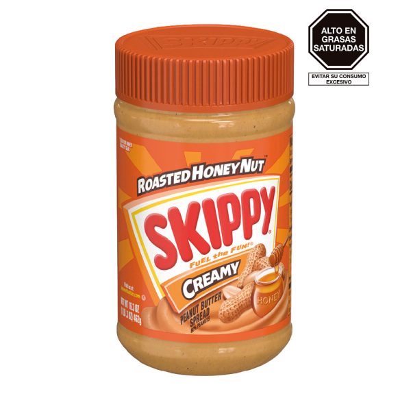 Mantequilla de Mani Miel y Nueces Tostadas Skippy 462 gr