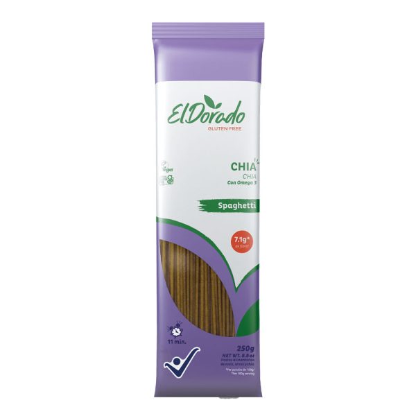 Pasta de Chia Spaghetti El Dorado 250 gr