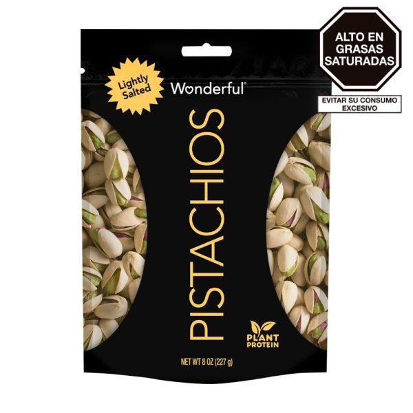 Pistachos Ligeros de Sal Wonderful 227 gr