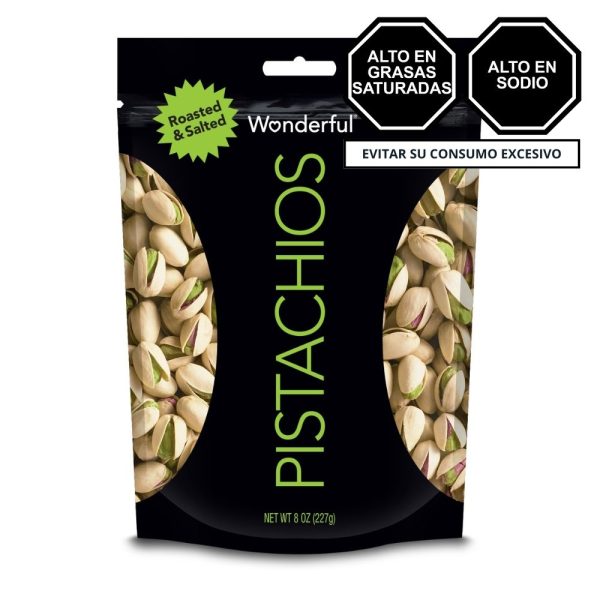 Pistachos Tostados y Salados Wonderful 227 gr