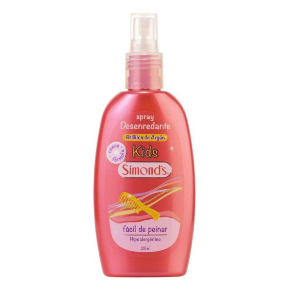 Spray Desenredante Brillitos de Argan Simonds 210 ml