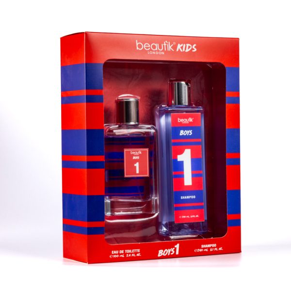 Set Boys 1 Fragancia + Shampoo Beautik