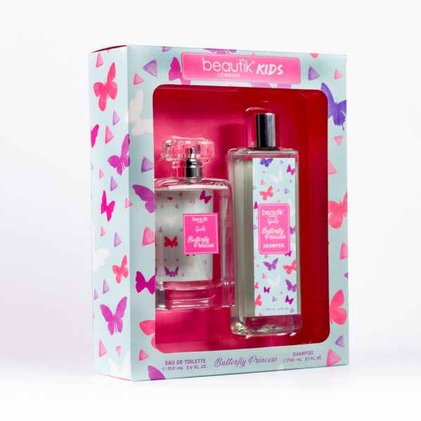 Set Butterfly Princess Fragancia + Shampoo Beautik