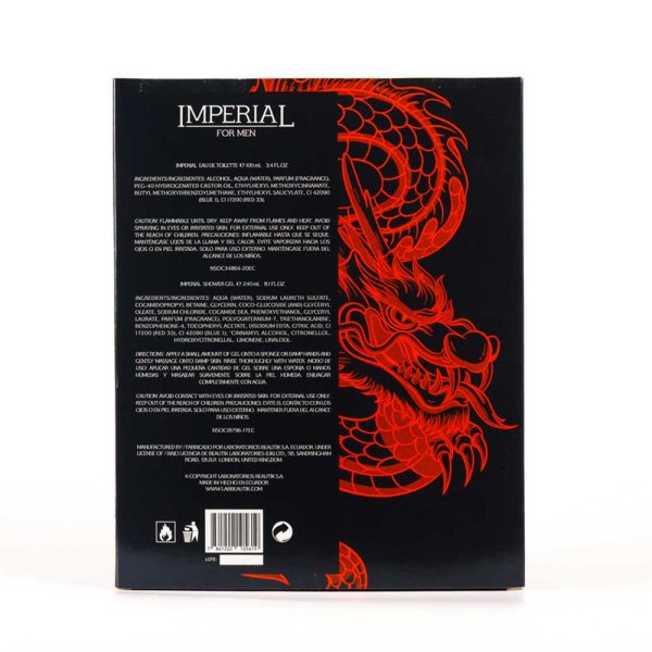 Set Imperial EDT + Shower Gel for men Beautik - Imagen 2