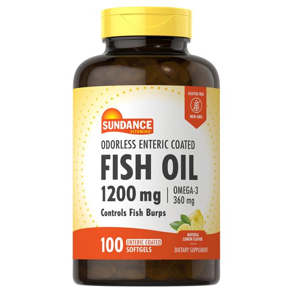 Fish Oil 1200 MG Omega 3 Sundance 100 Cap
