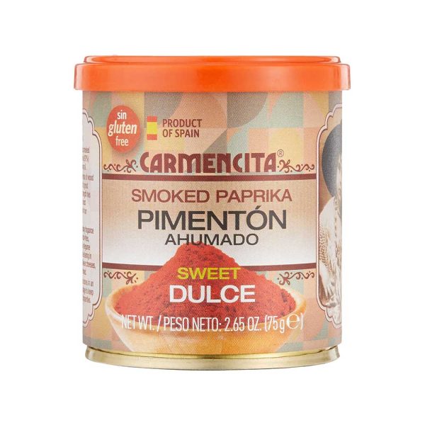 Pimentón Dulce Ahumado Carmencita 75 gr