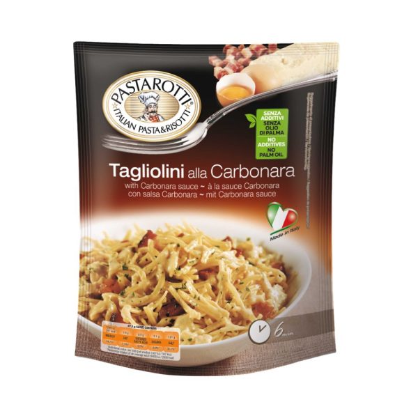 Tagliolini Alla Carbonara Pastarotti 175 gr
