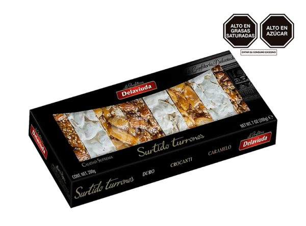 Turrones Surtidos Delaviuda 200 gr