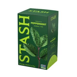 Infusiones Peppermint Herbal Tea Stash 20 unid