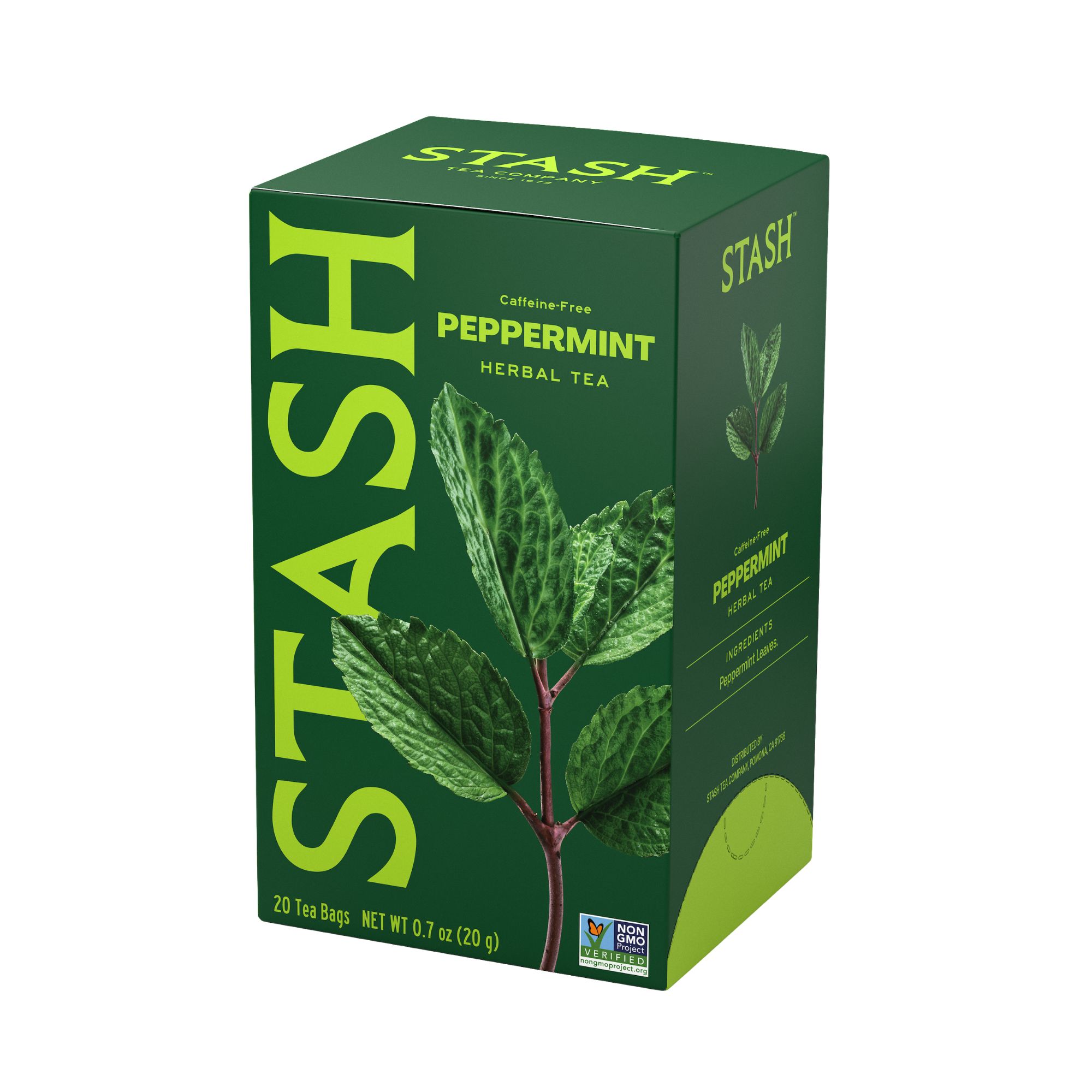 Infusiones Peppermint Herbal Tea Stash 20 unid