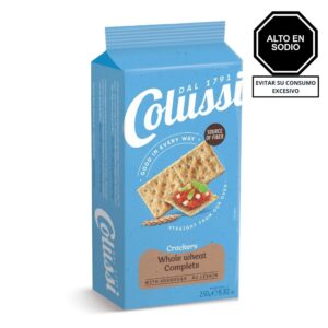 Colussi Crackers Whole Wheat Complets