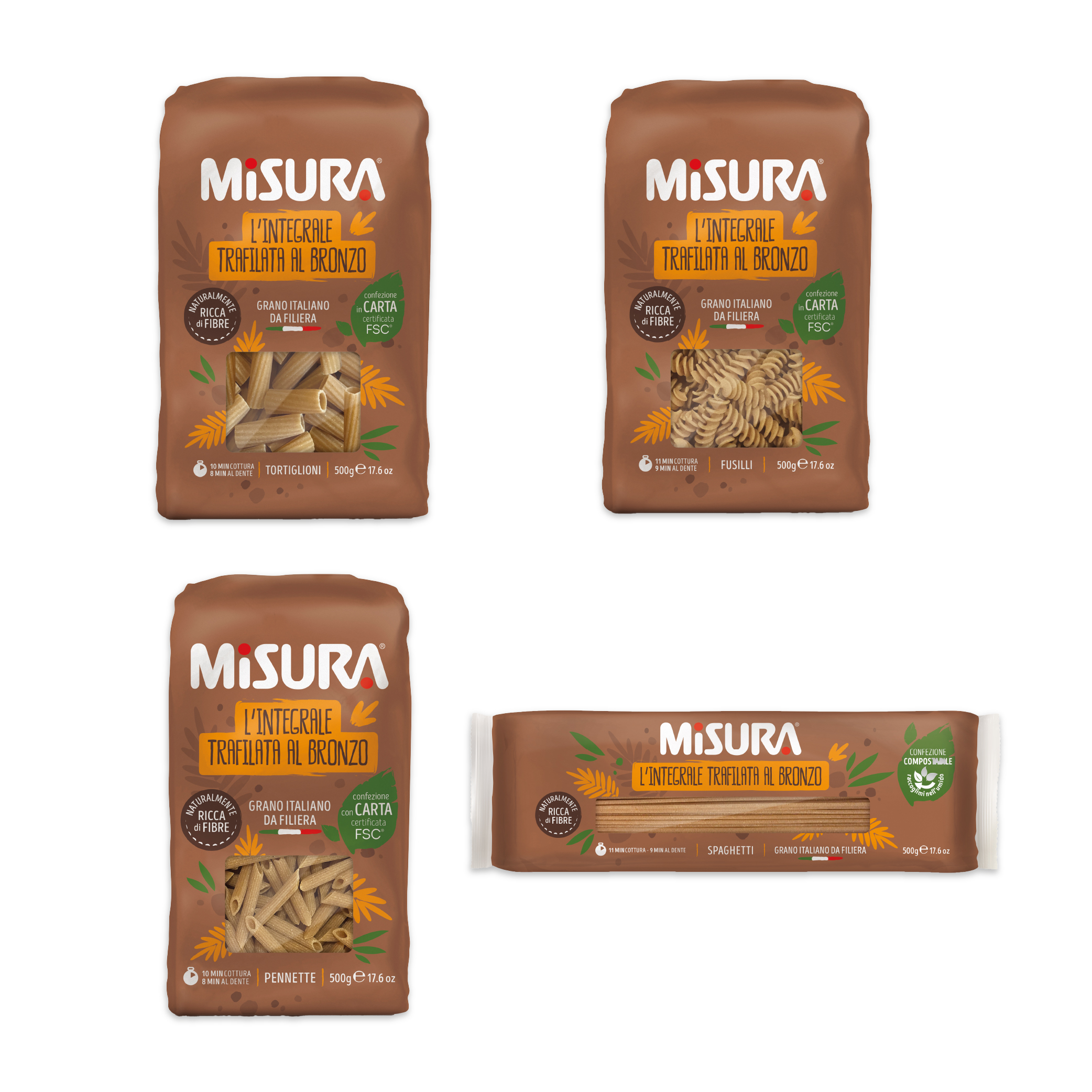 Mix Pastas Misuras - Pack x4