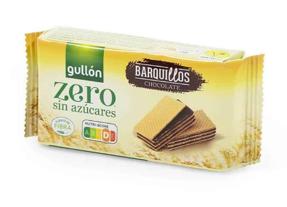 Zero Barquillo Chocolate Gullón -  60 g (F)