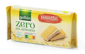Zero Barquillo Vainilla Gullón -  60 g (F)
