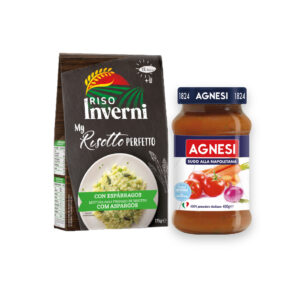 Duopack Risotto Esparrago + Napolitana