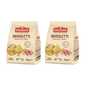 Pagani Ravioletti Prosciutto Crudo Bolsa  250 GR - Pack x2