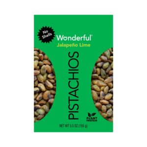 Pistachios Jalapeño Lime Sin Cáscara 155GR