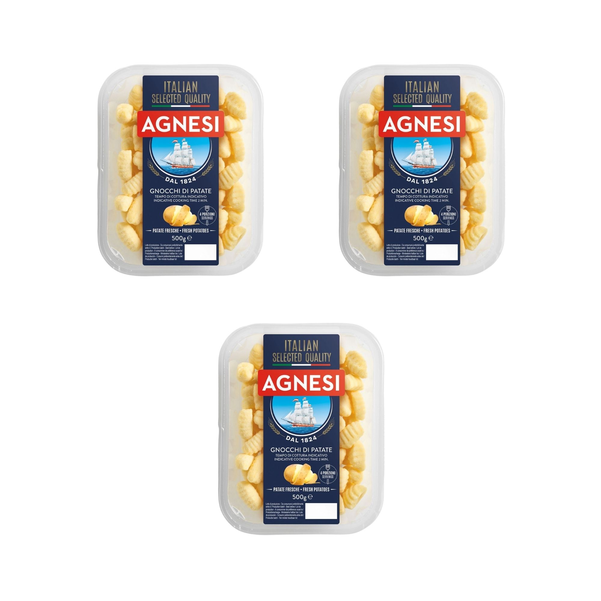 Tripack Gnocchis Agnesi