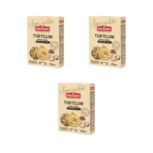 Tripack Pagani Tortellini Funghi Porcini 250 gr